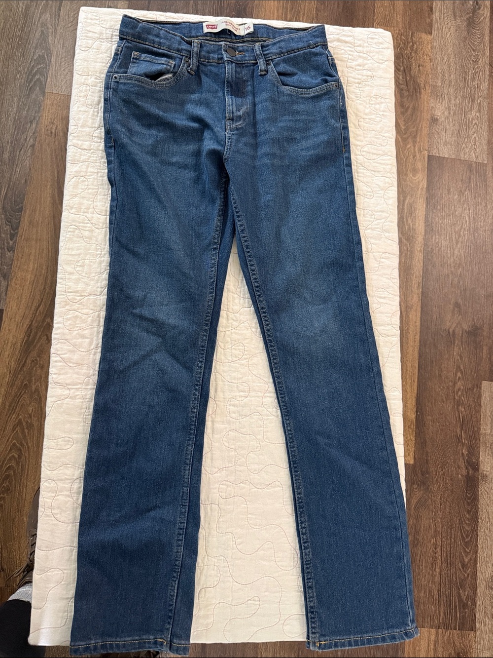 Levi's Dark Blue Straight Leg Men’s Jeans